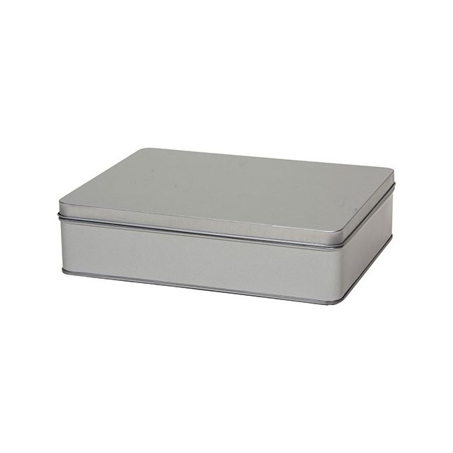 Rechthoekig blik - los deksel - groot