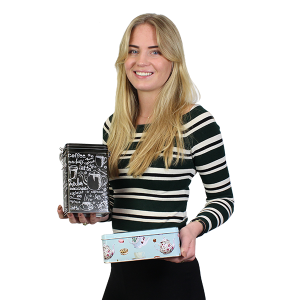 Guusje: verkoop blikken