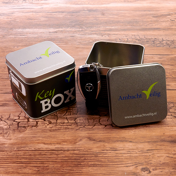 Een sleutelbox als bescherming tegen inbraak voor keyless entry auto’s in Gemeente Hendrik-Ido-Ambacht